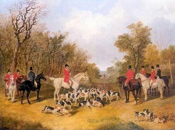 unknow artist Classical hunting fox, Equestrian and Beautiful Horses, 049. oil painting image